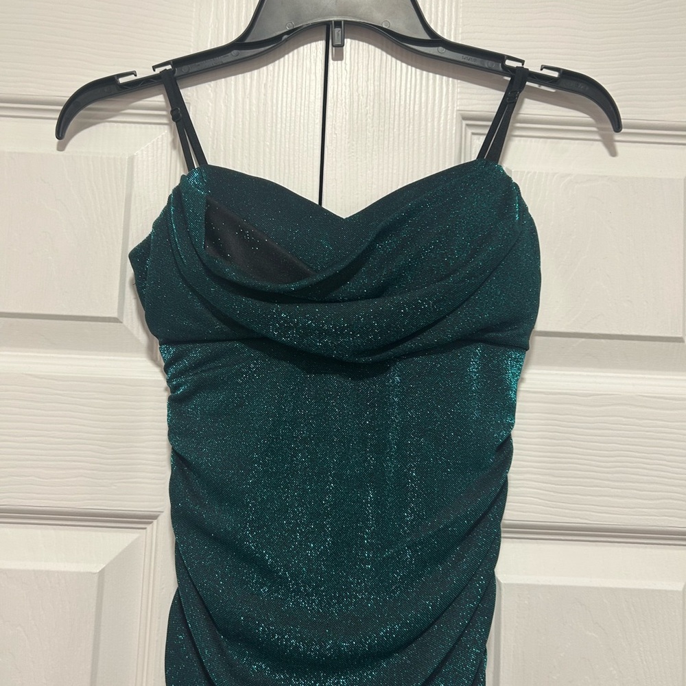 Green Homecoming dress!
